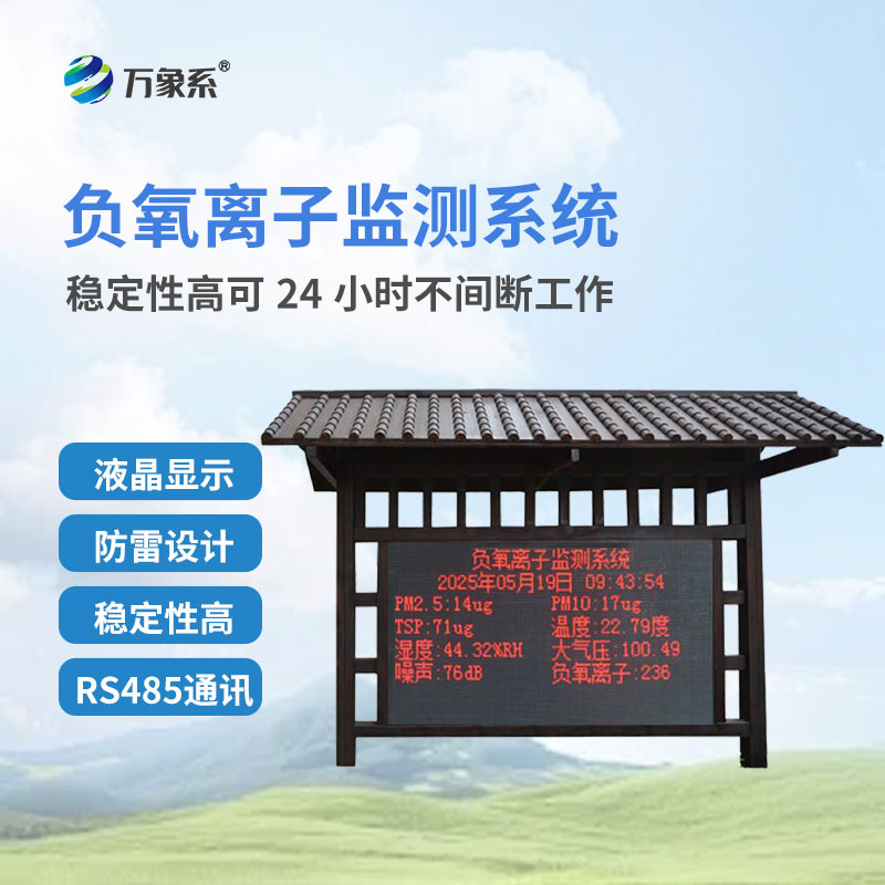 負氧離子在線監測站